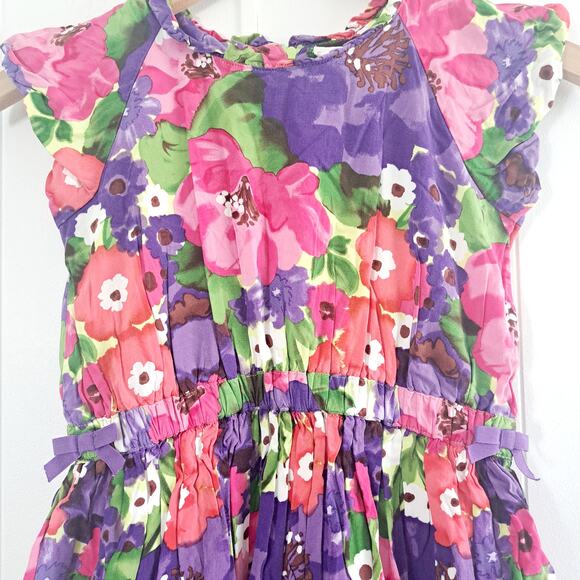 Gymboree Sleeveless Floral Print Dress - Picture 2 of 5